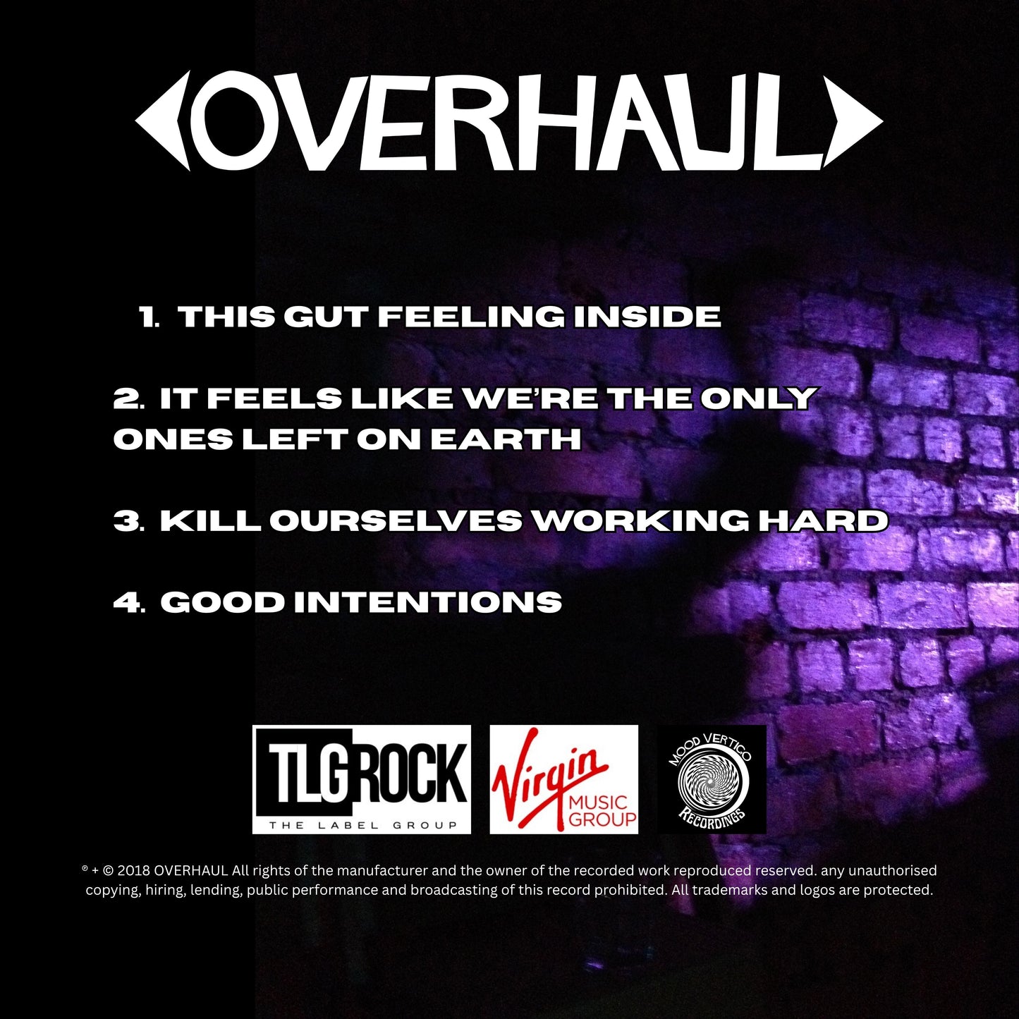 OVERHAUL - Lighter (2018) CD
