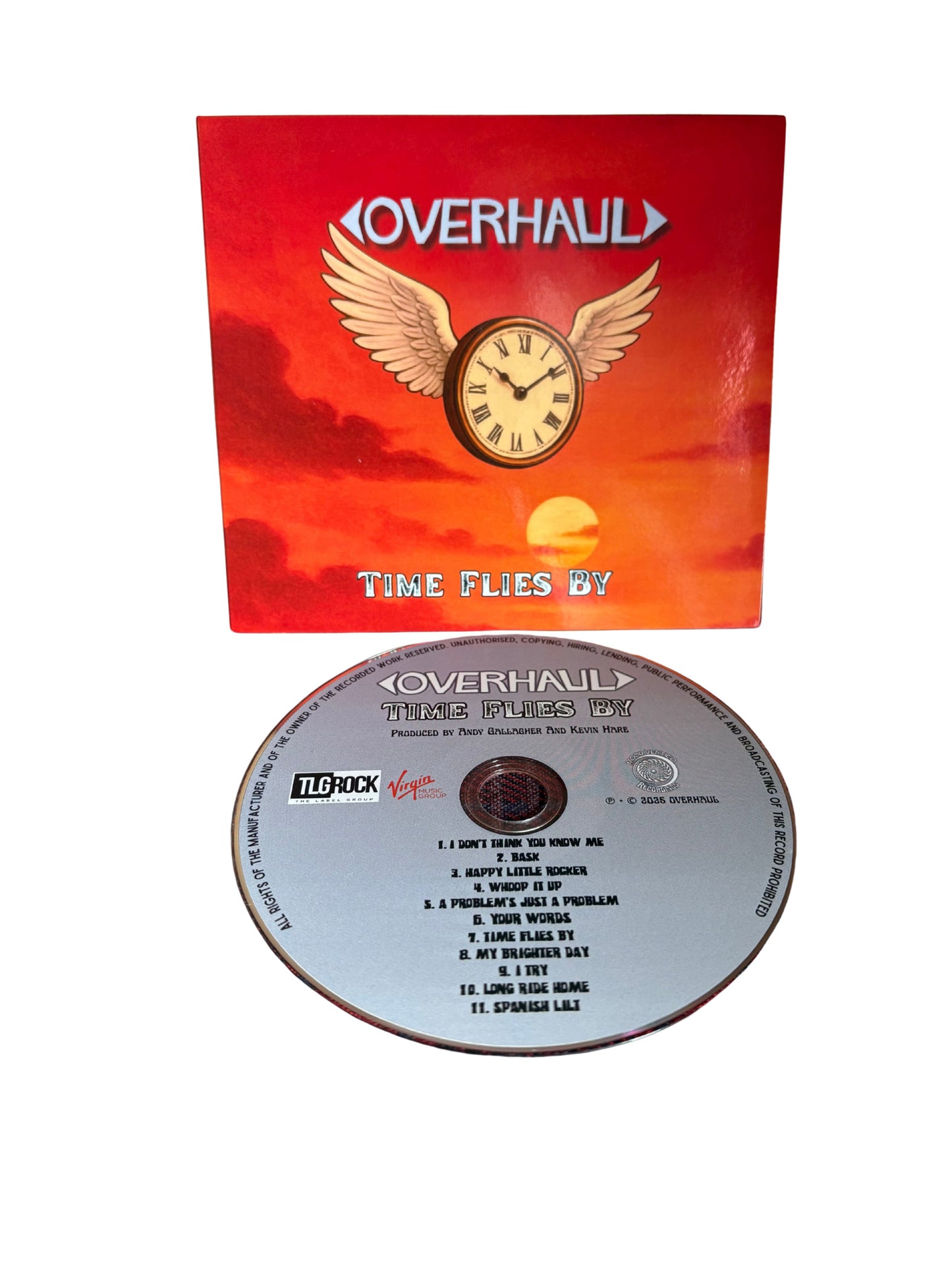 OVERHAUL - Time Flies By (2025) CD