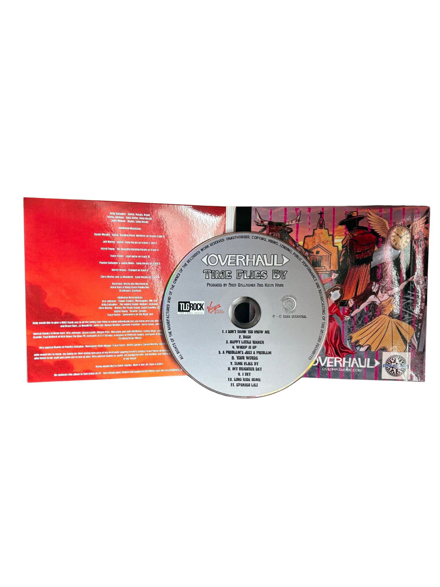 OVERHAUL - Time Flies By (2025) CD