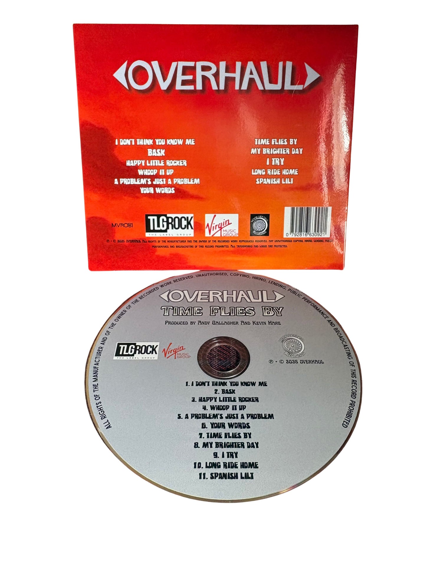 OVERHAUL - Time Flies By (2025) CD
