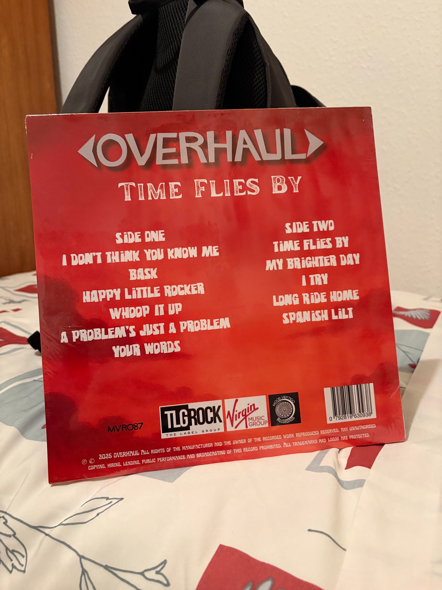 OVERHAUL - **Limited Run** Time Flies By (2025) Vinyl