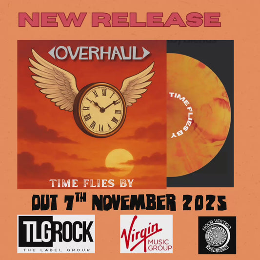 PRE-ORDER OVERHAUL “Time Flies By” album